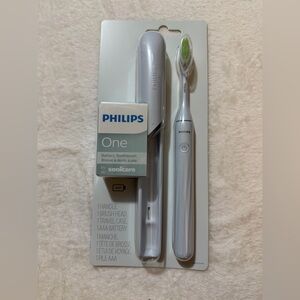 Philips One By Sonicare Battery Toothbrush - Mint Blue (HY1100/03)